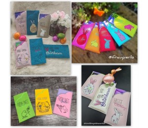 Stickserie ITH - Einsteckhüllen Ostern